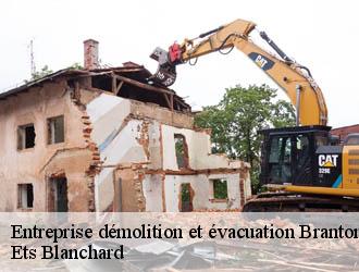 Entreprise démolition et évacuation  brantome-24310 Ets Blanchard 