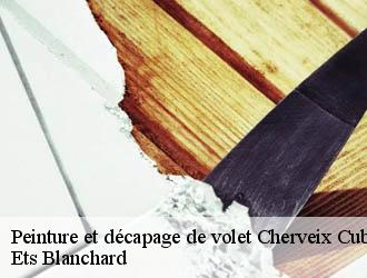 Peinture et décapage de volet  cherveix-cubas-24390 Ets Blanchard 