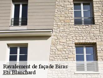 Ravalement de façade  biras-24310 Ets Blanchard 